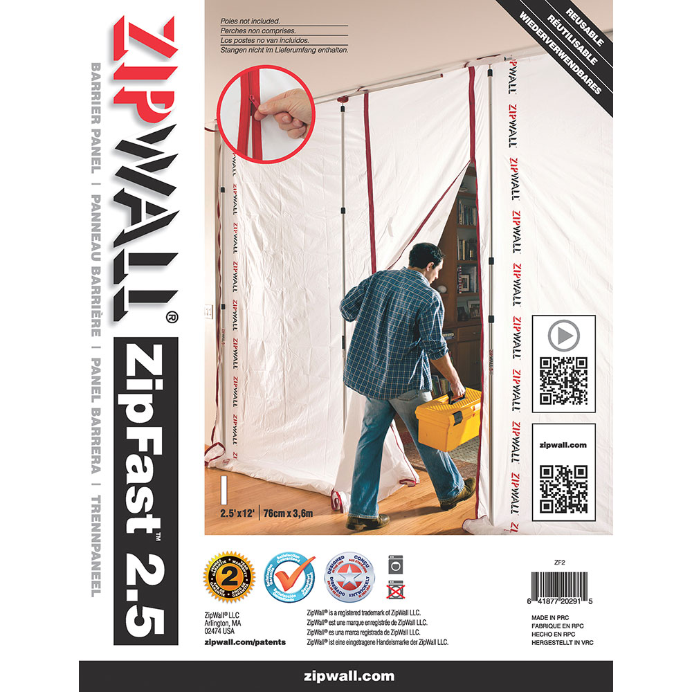 Zipwall HDAZ2 Heavy Duty Zipper — Coastal Tool